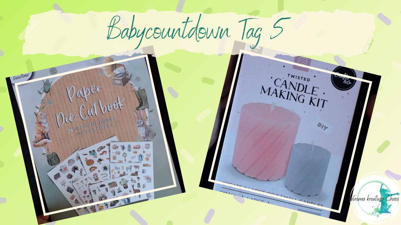 Mehr über den Artikel erfahren BabyCountdown T-? – Tag 5 – Action Haul für Baby und Bastelzimmer